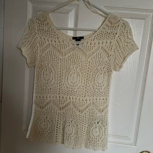 H&M Acrylic Knitted/Crochet Top